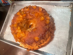 Peach Cobbler Pound Cake